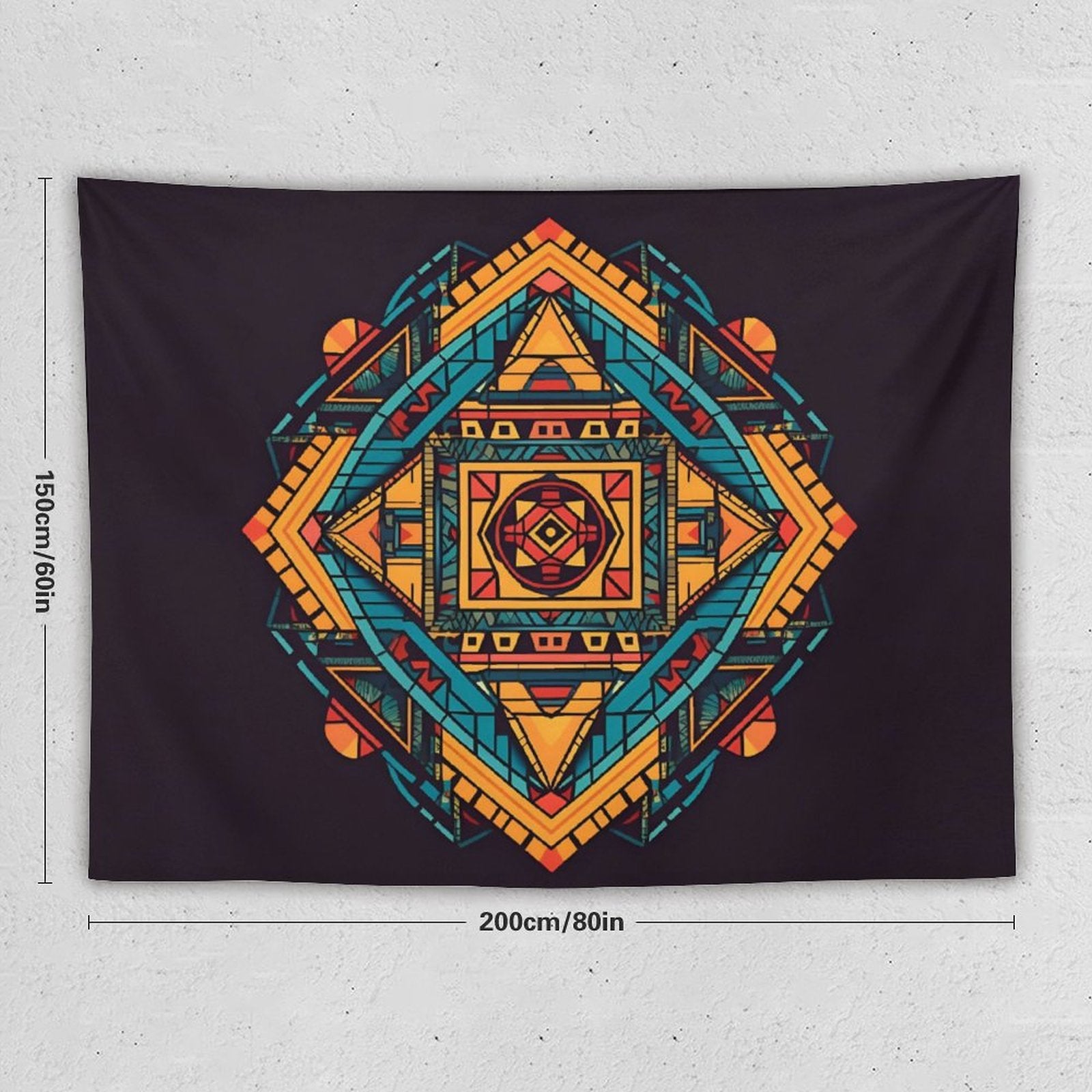 Geometric Wall Tapestry