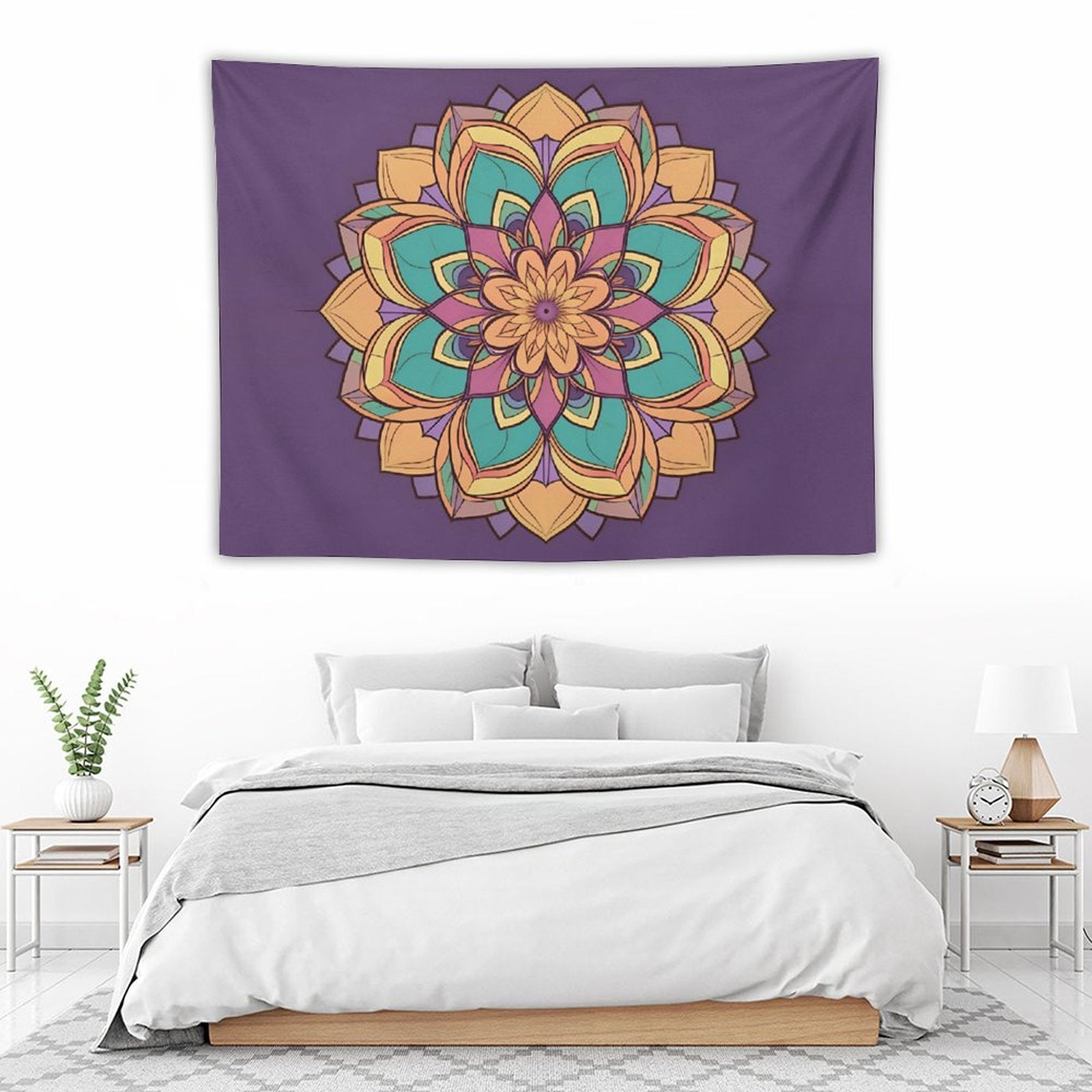 Lotus Wall Tapestry