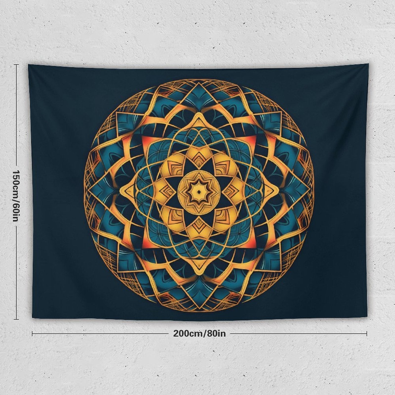 Geometric Wall Tapestry