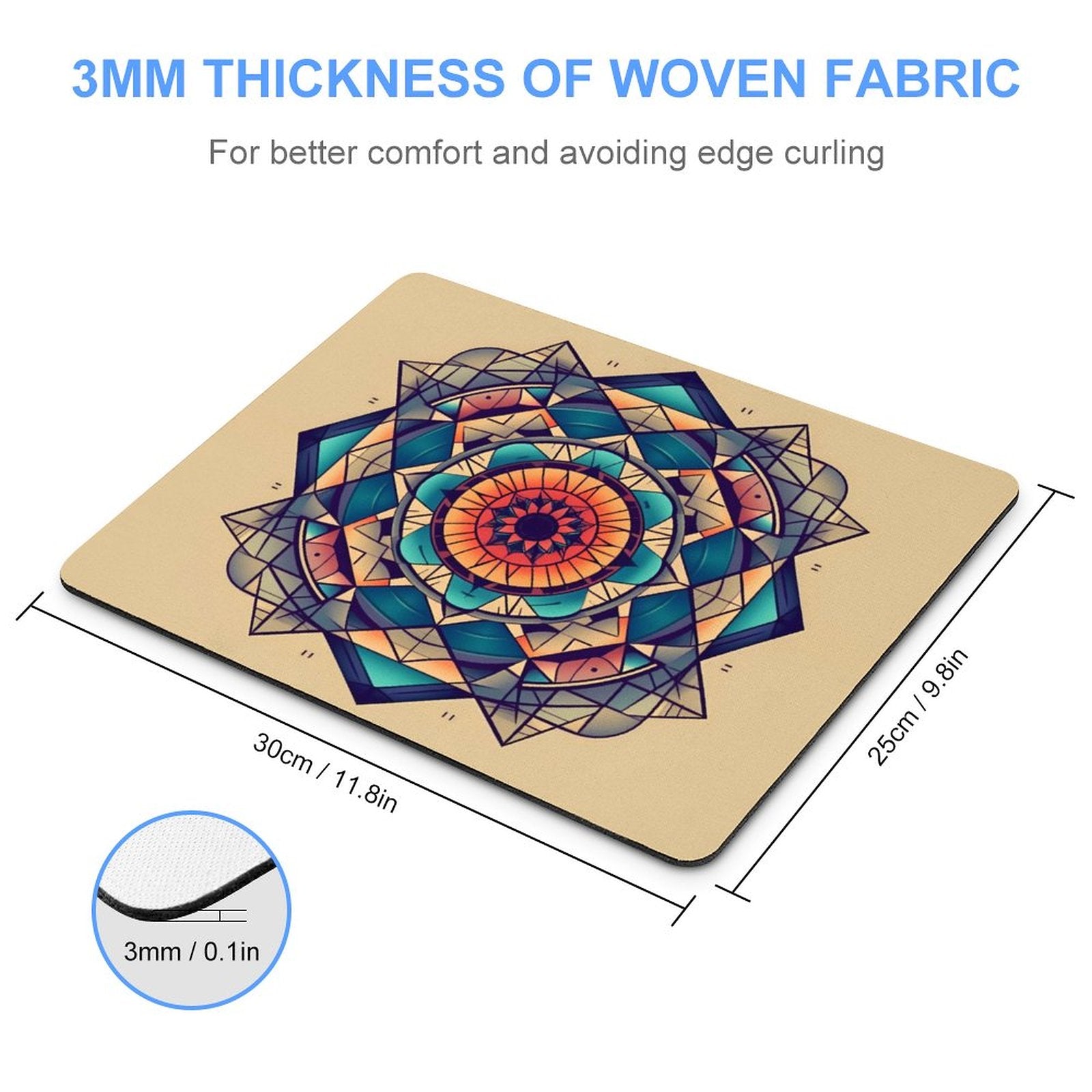Alfombrilla de ratón cuadrada