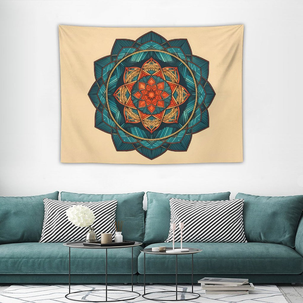Geometric Wall Tapestry