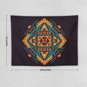 Geometric Wall Tapestry