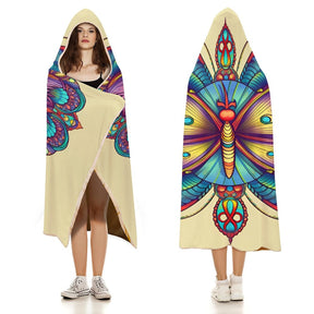 Butterfly Hooded Blanket