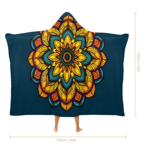 Sunflower Hooded Blanket