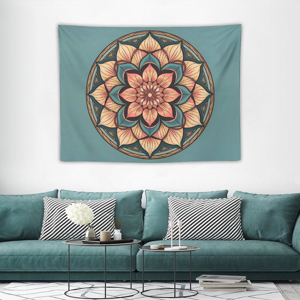 Tapiz de pared de loto