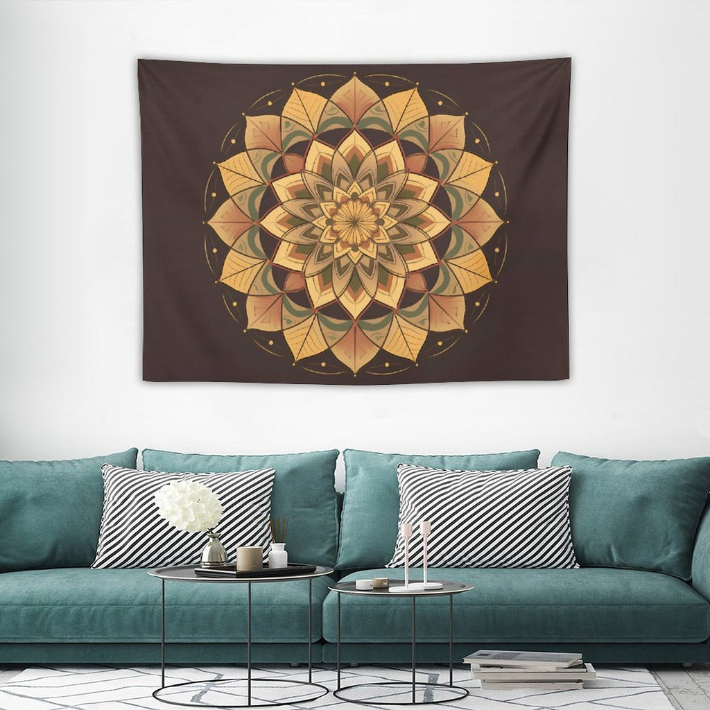 Tapiz de pared de loto