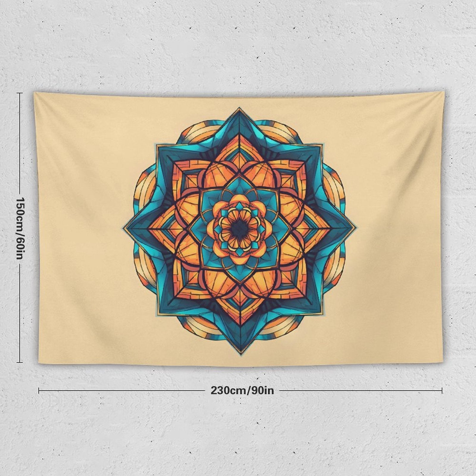 Geometric Wall Tapestry