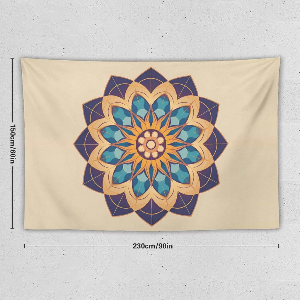 Tapiz de pared de loto