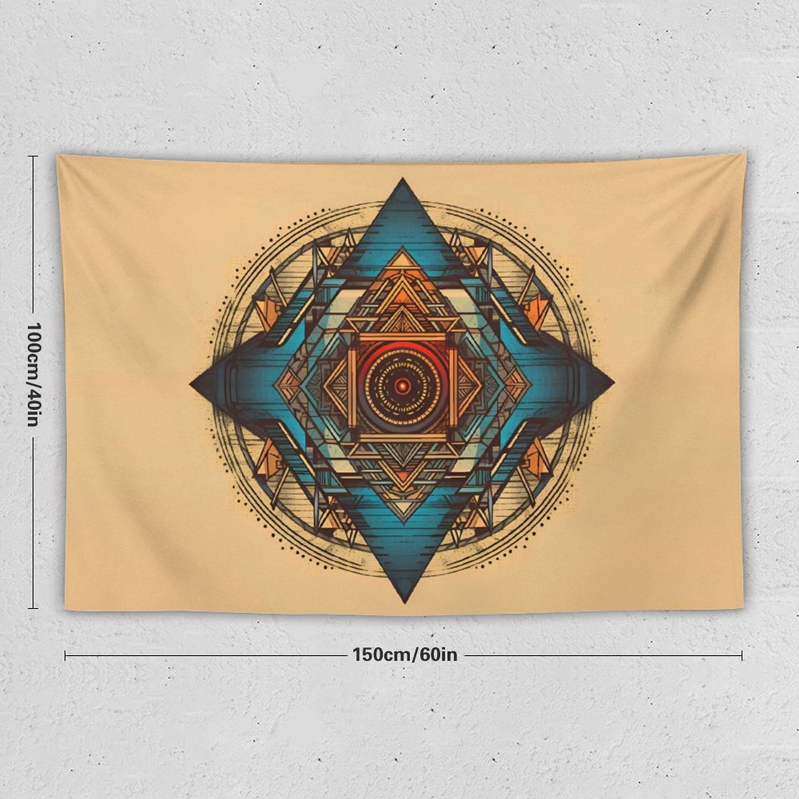 Geometric Wall Tapestry