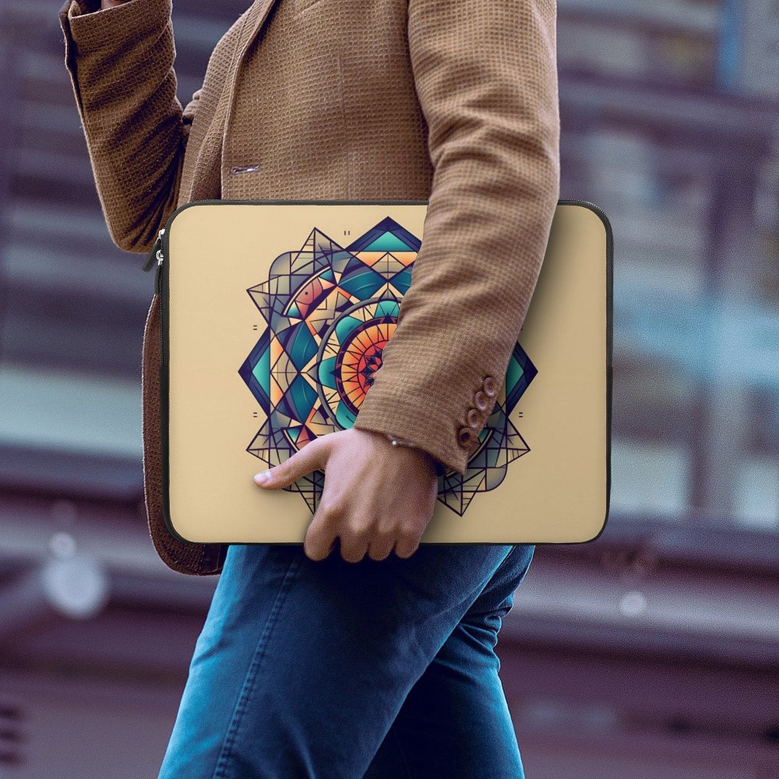 Geometric Laptop Sleeve