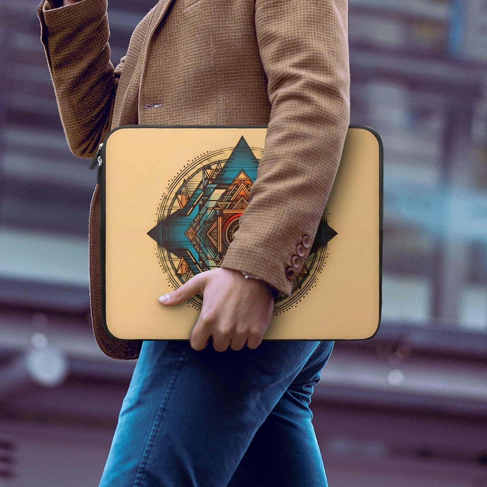 Geometric Laptop Sleeve