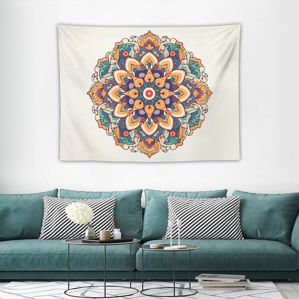 Tapiz de pared de flores