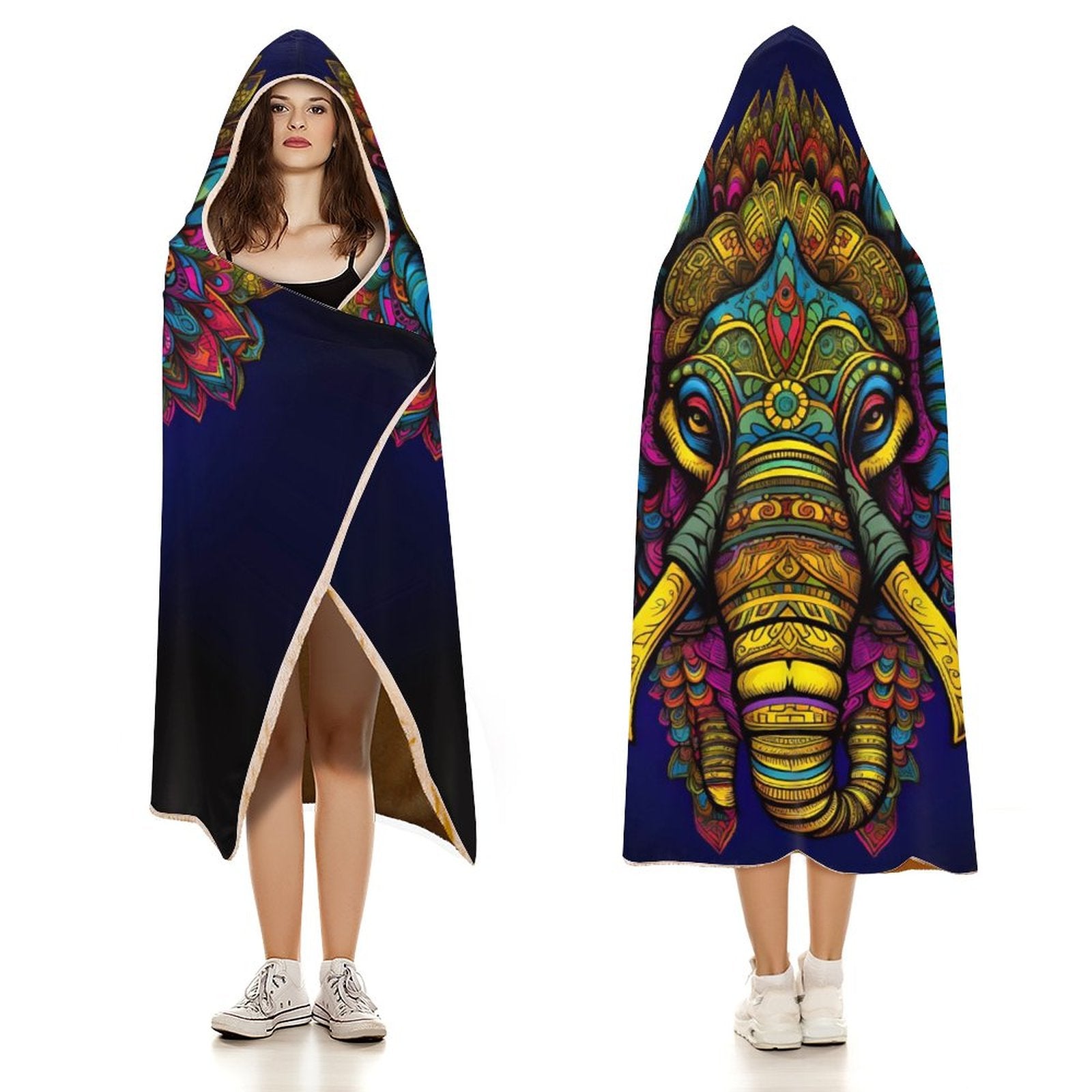 Elephant Hooded Blanket