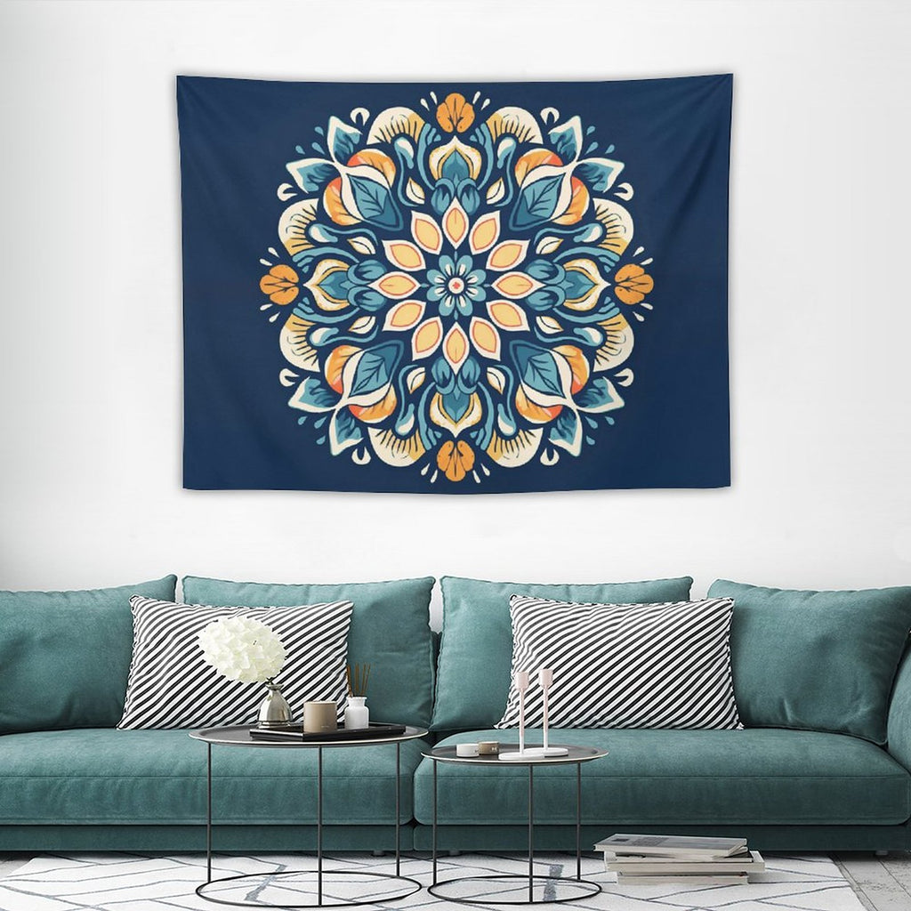 Tapiz de pared de flores