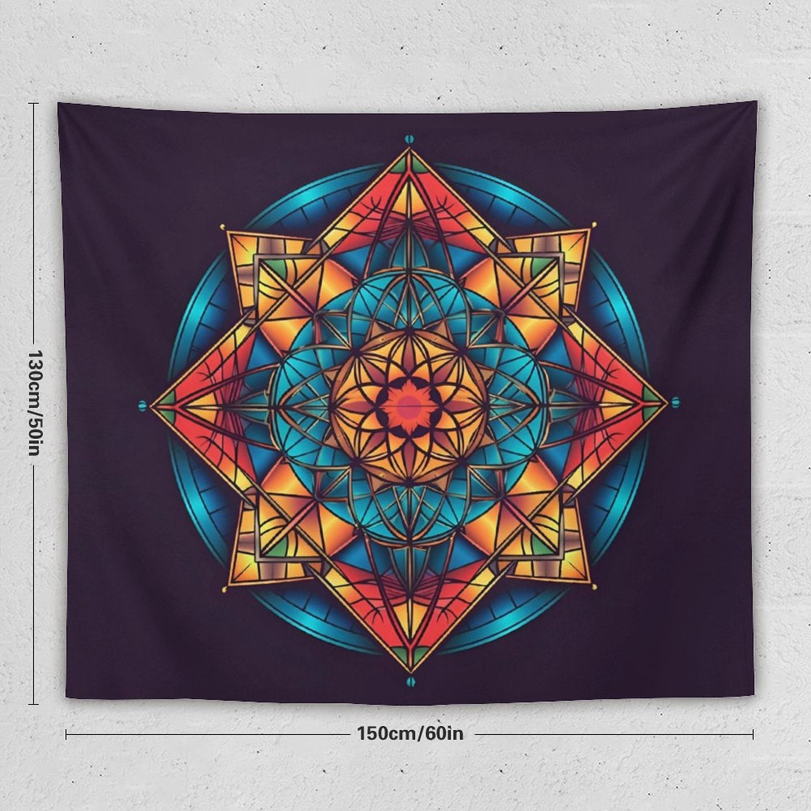 Geometric Wall Tapestry