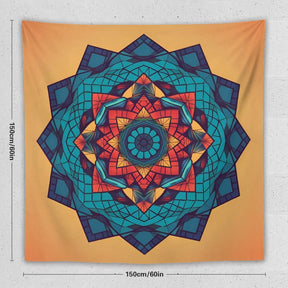 Geometric Wall Tapestry