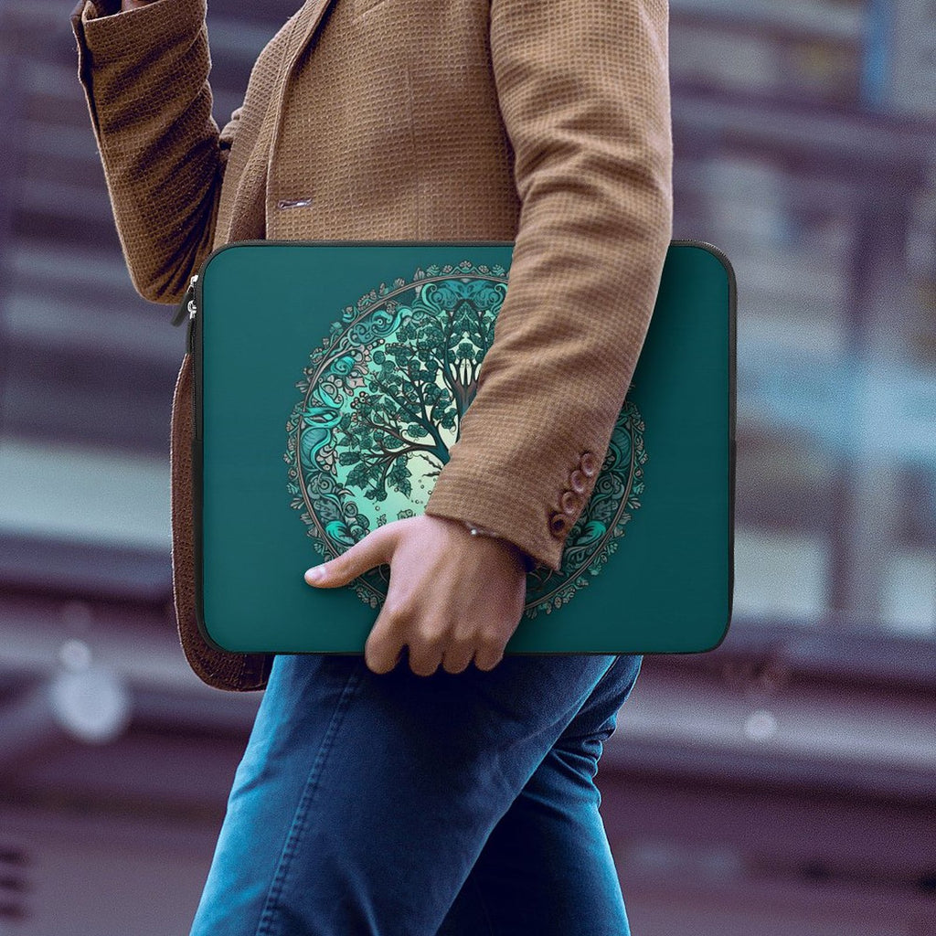 Funda para portátil con diseño de árbol