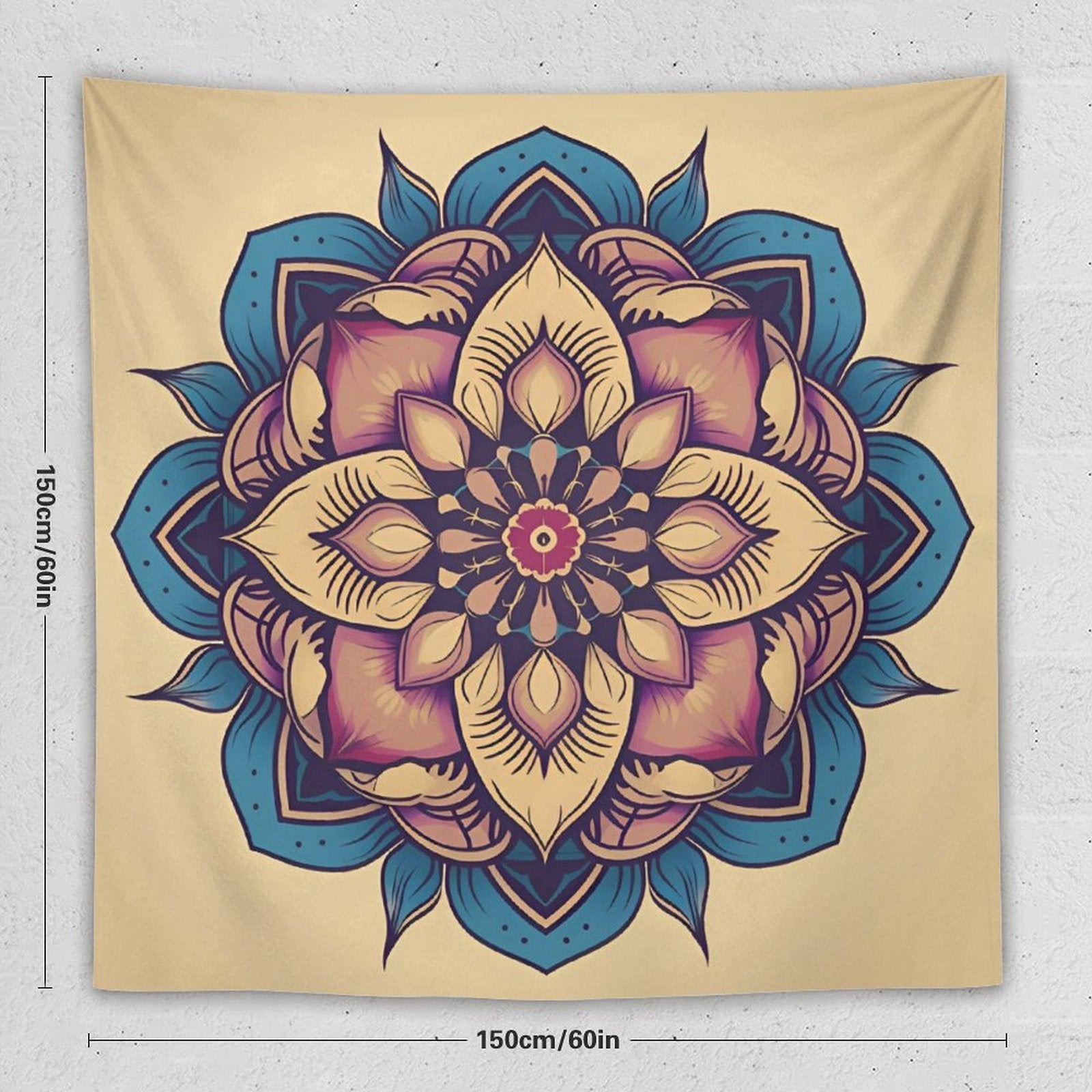 Lotus Wall Tapestry