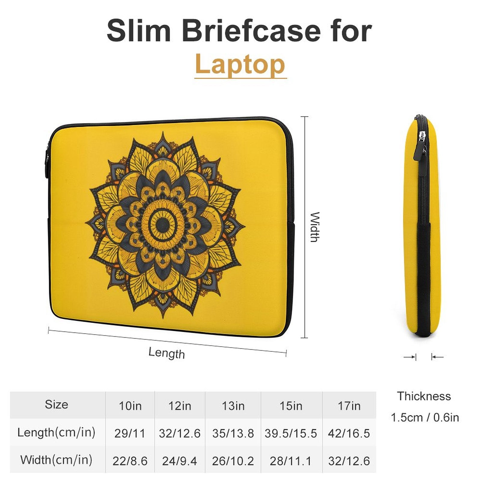 Sunflower Laptop Sleeve