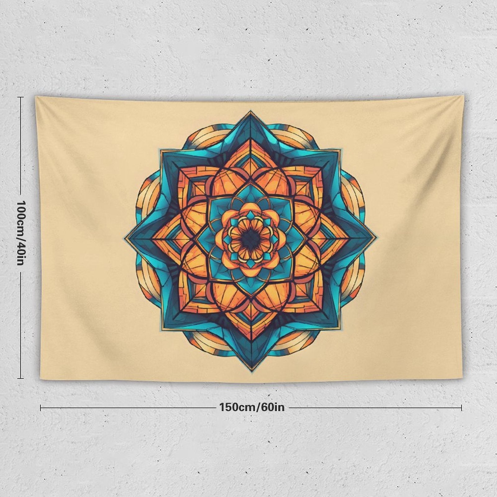 Geometric Wall Tapestry