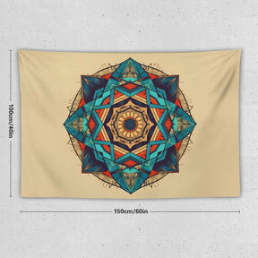 Geometric Wall Tapestry