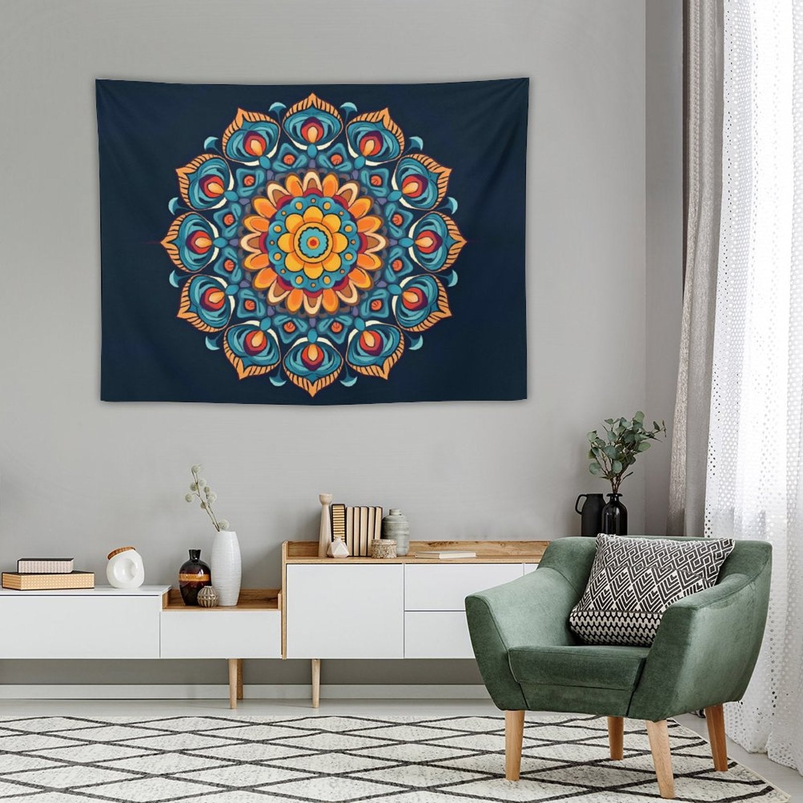 Flower Wall Tapestry