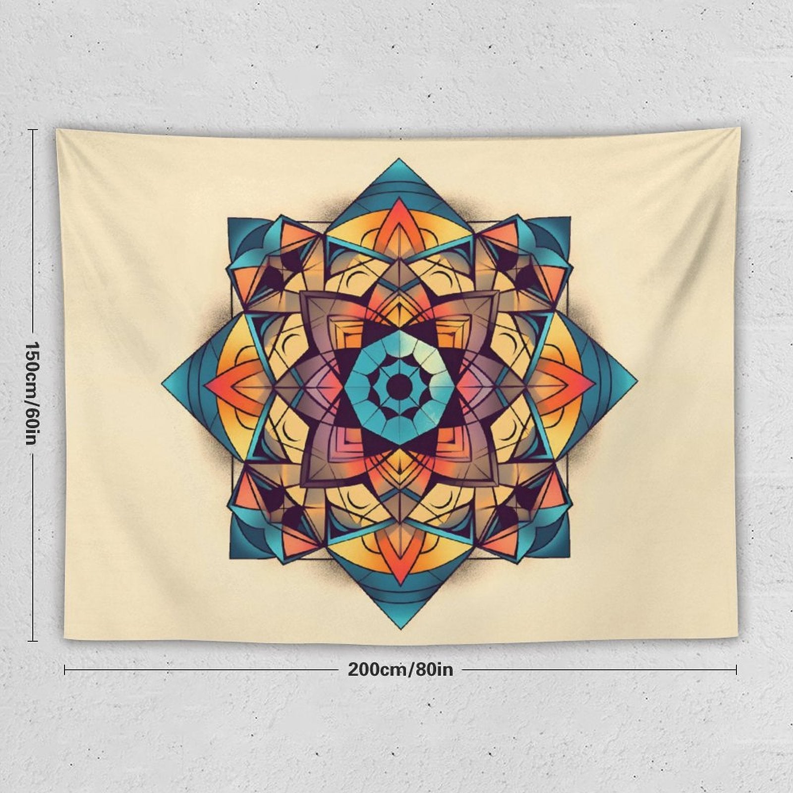 Geometric Wall Tapestry