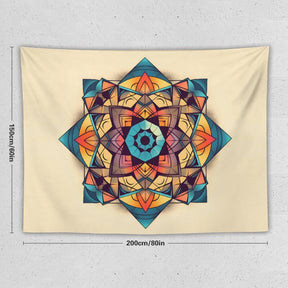 Geometric Wall Tapestry