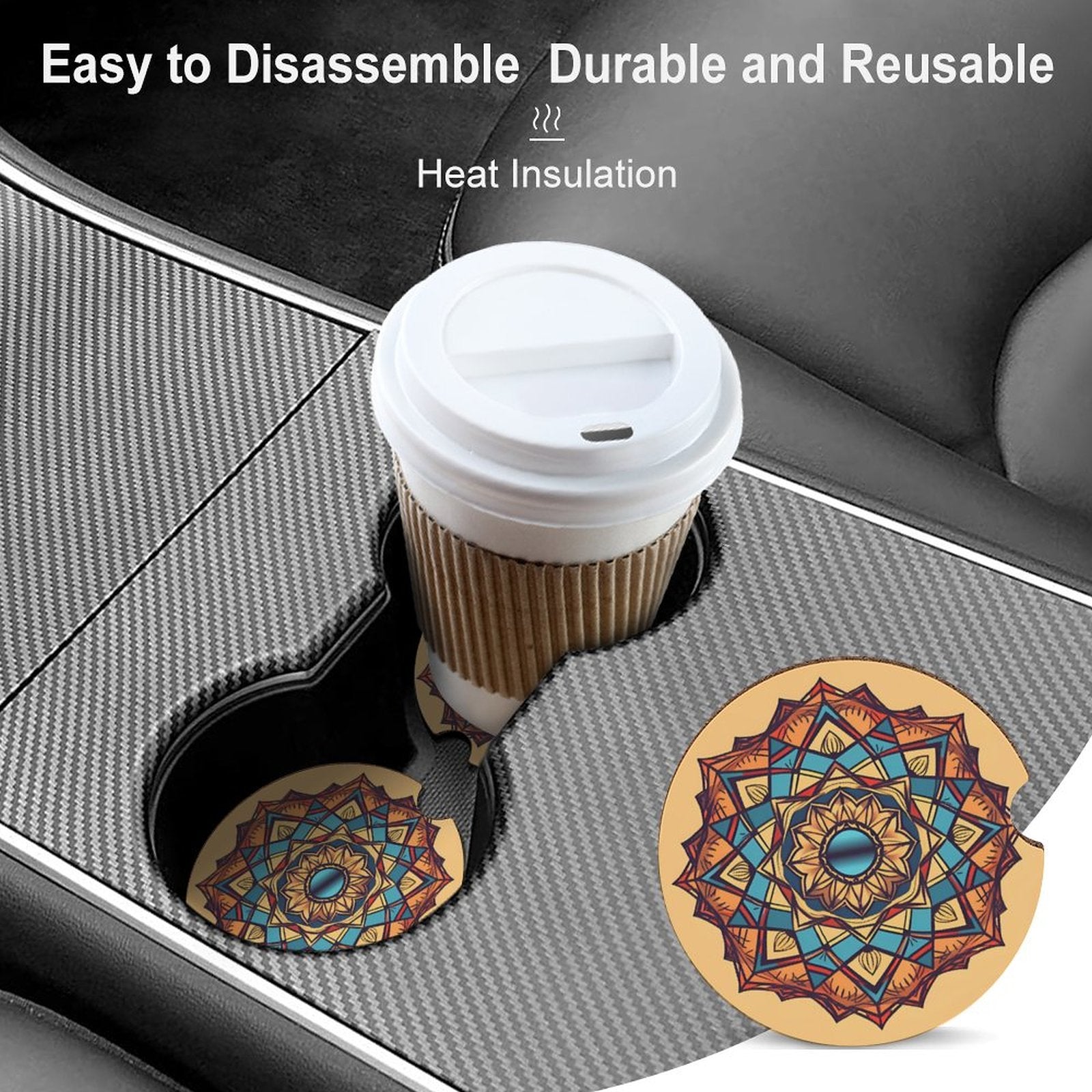 Posavasos para coche