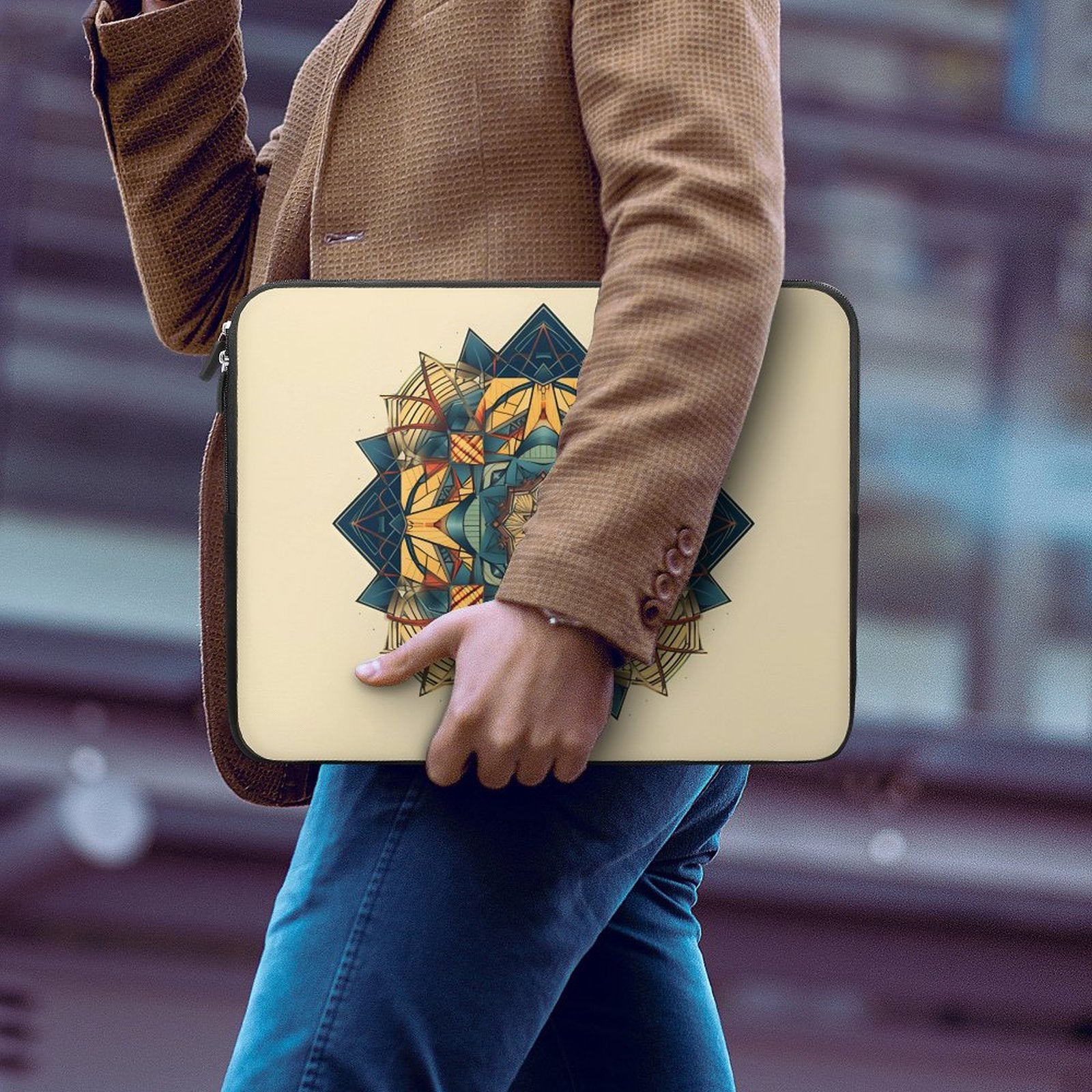 Geometric Laptop Sleeve