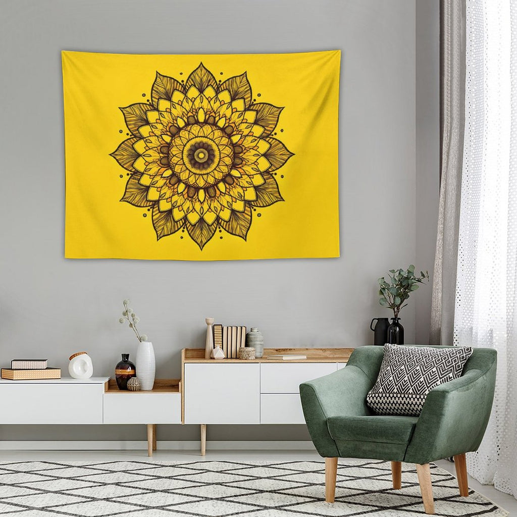Tapiz de pared de girasoles