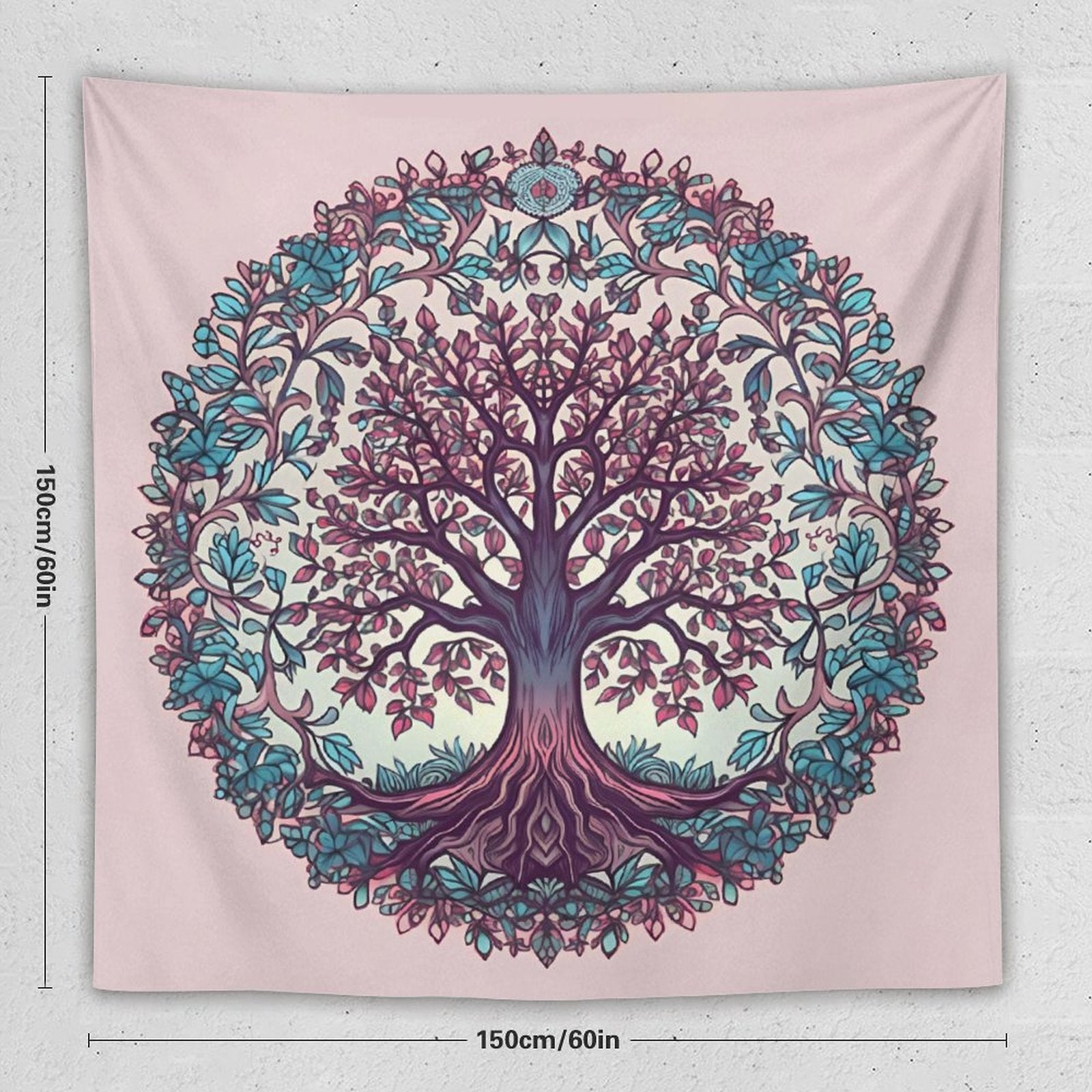 Tapiz de pared de árbol