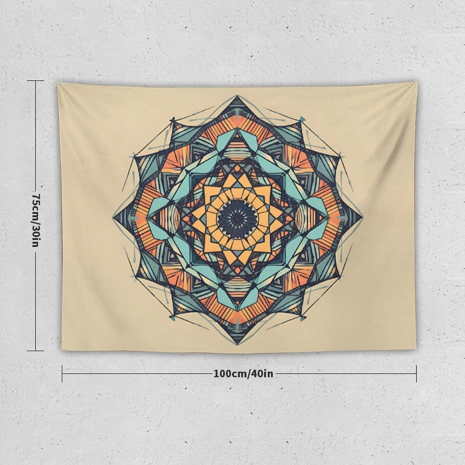 Geometric Wall Tapestry