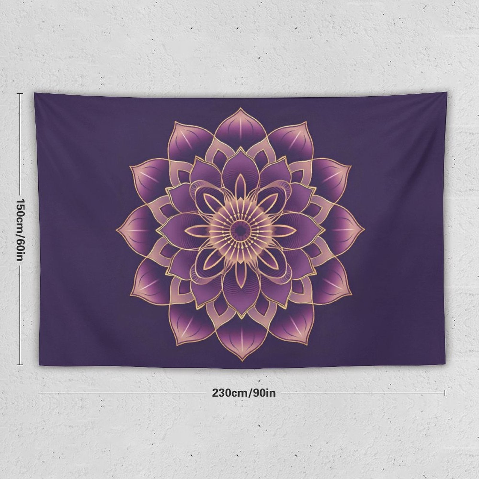 Lotus Wall Tapestry