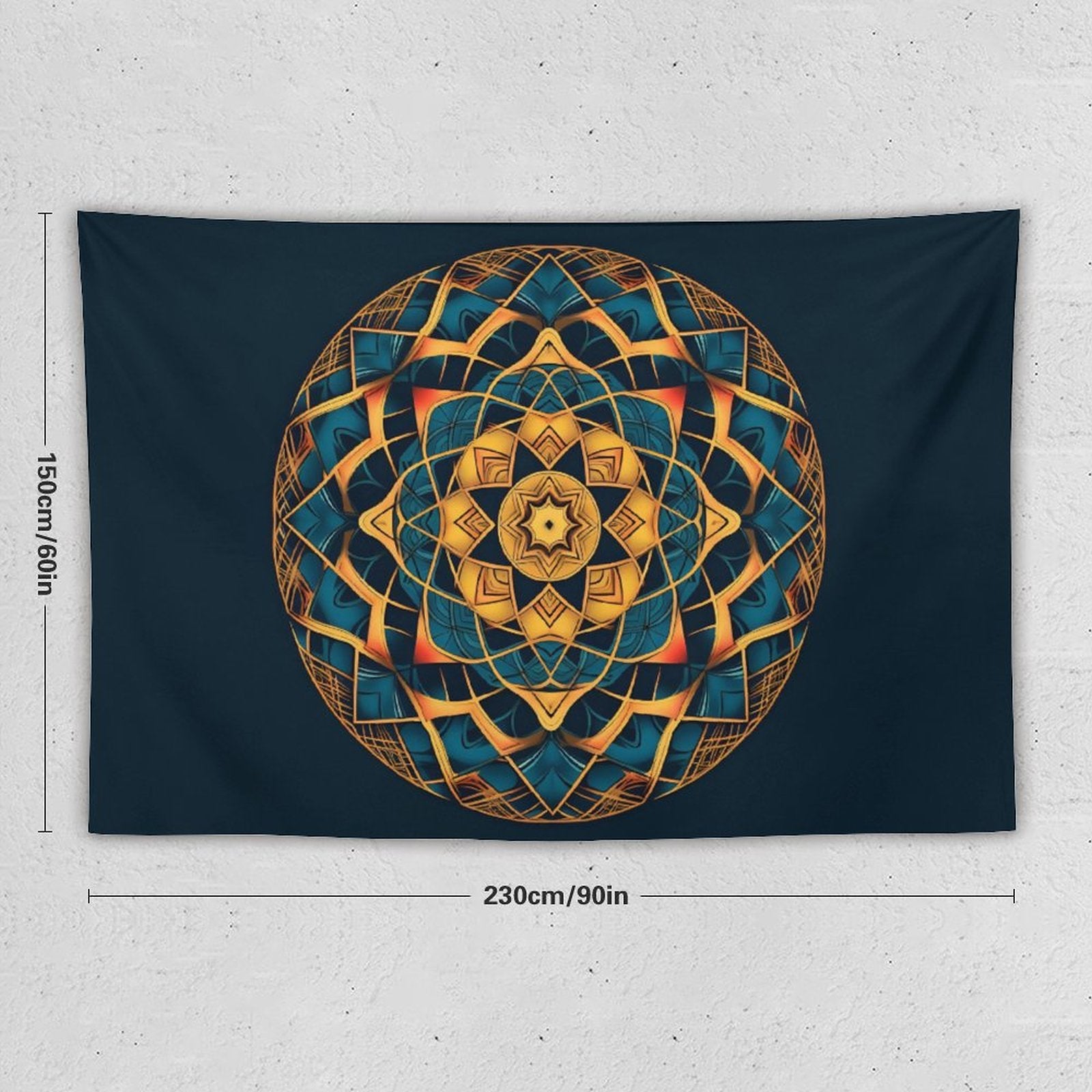 Geometric Wall Tapestry