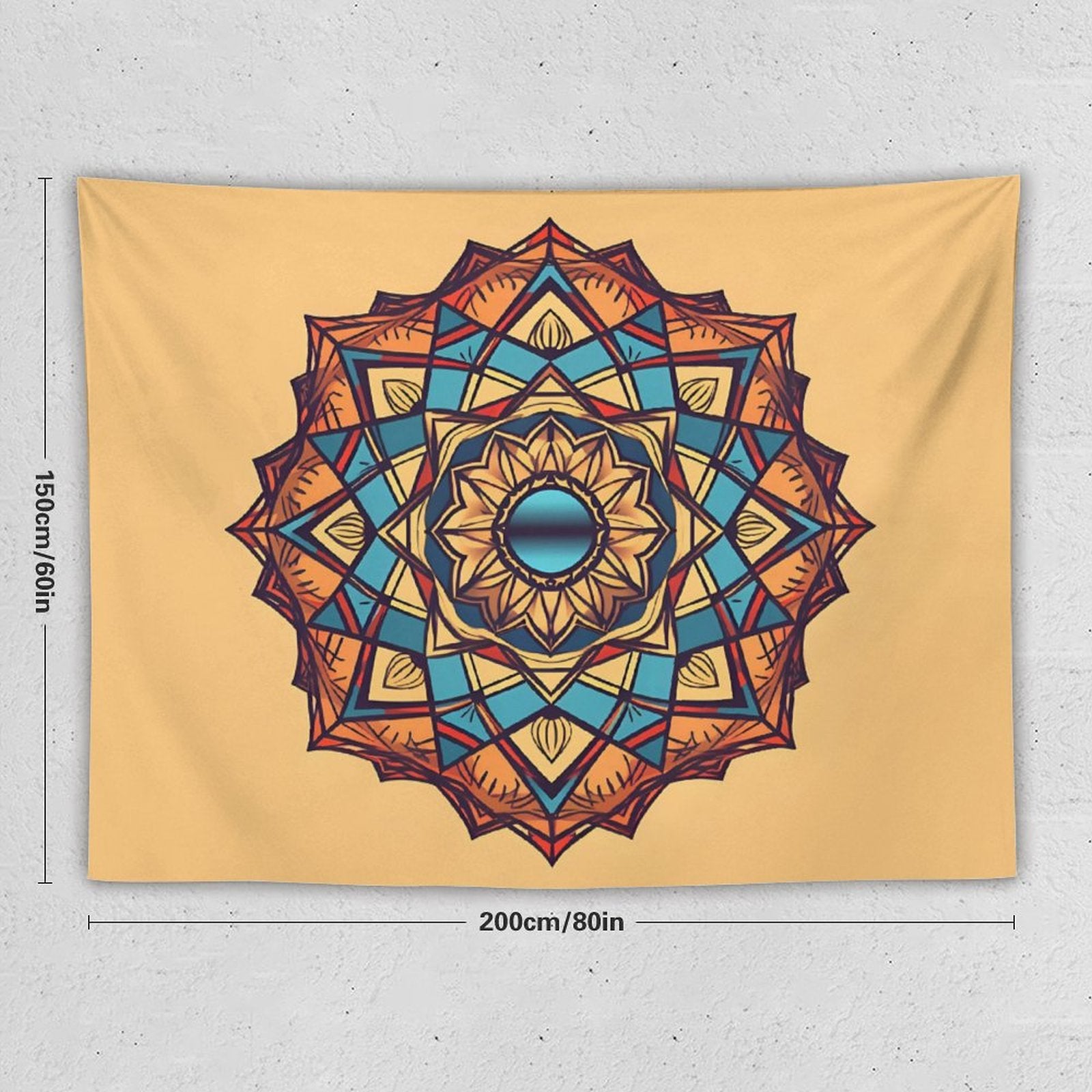 Geometric Wall Tapestry