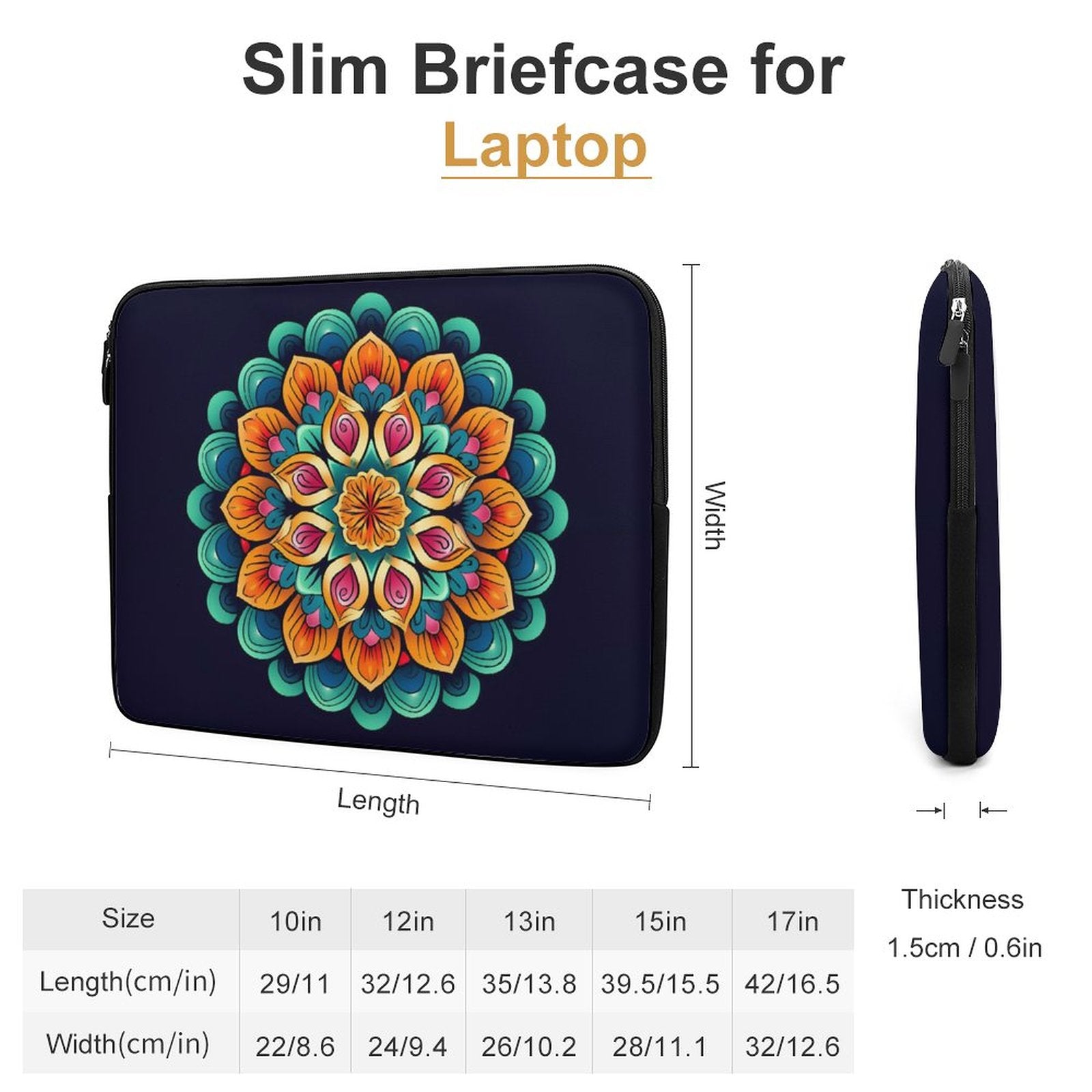 Flower Laptop Sleeve