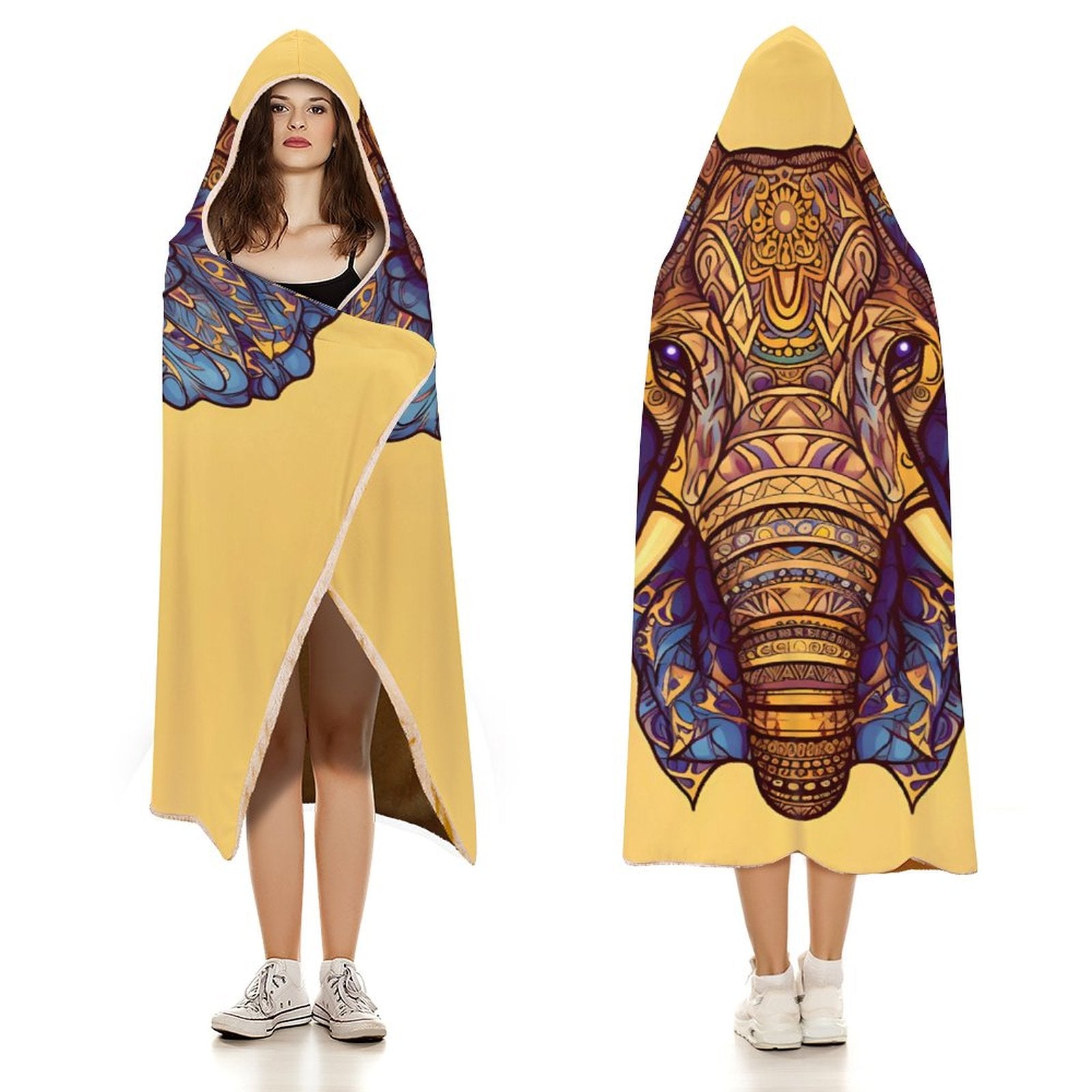 Elephant Hooded Blanket