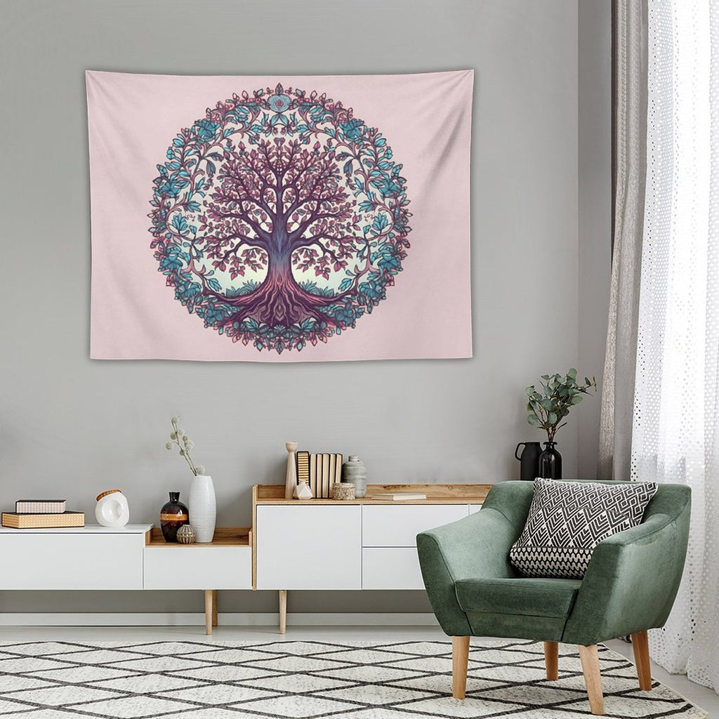 Tapiz de pared de árbol