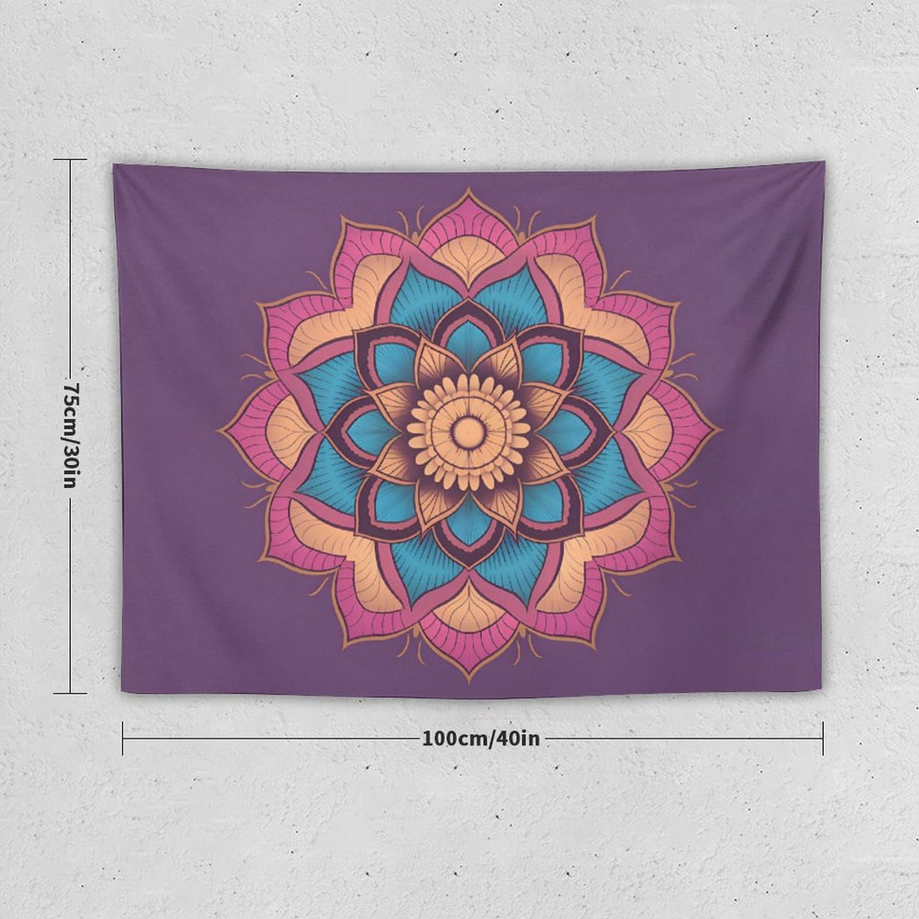 Tapiz de pared de loto