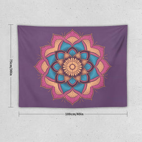 Lotus Wall Tapestry