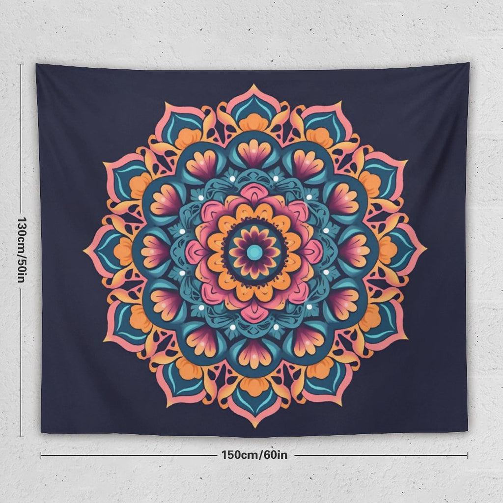 Tapiz de pared de flores
