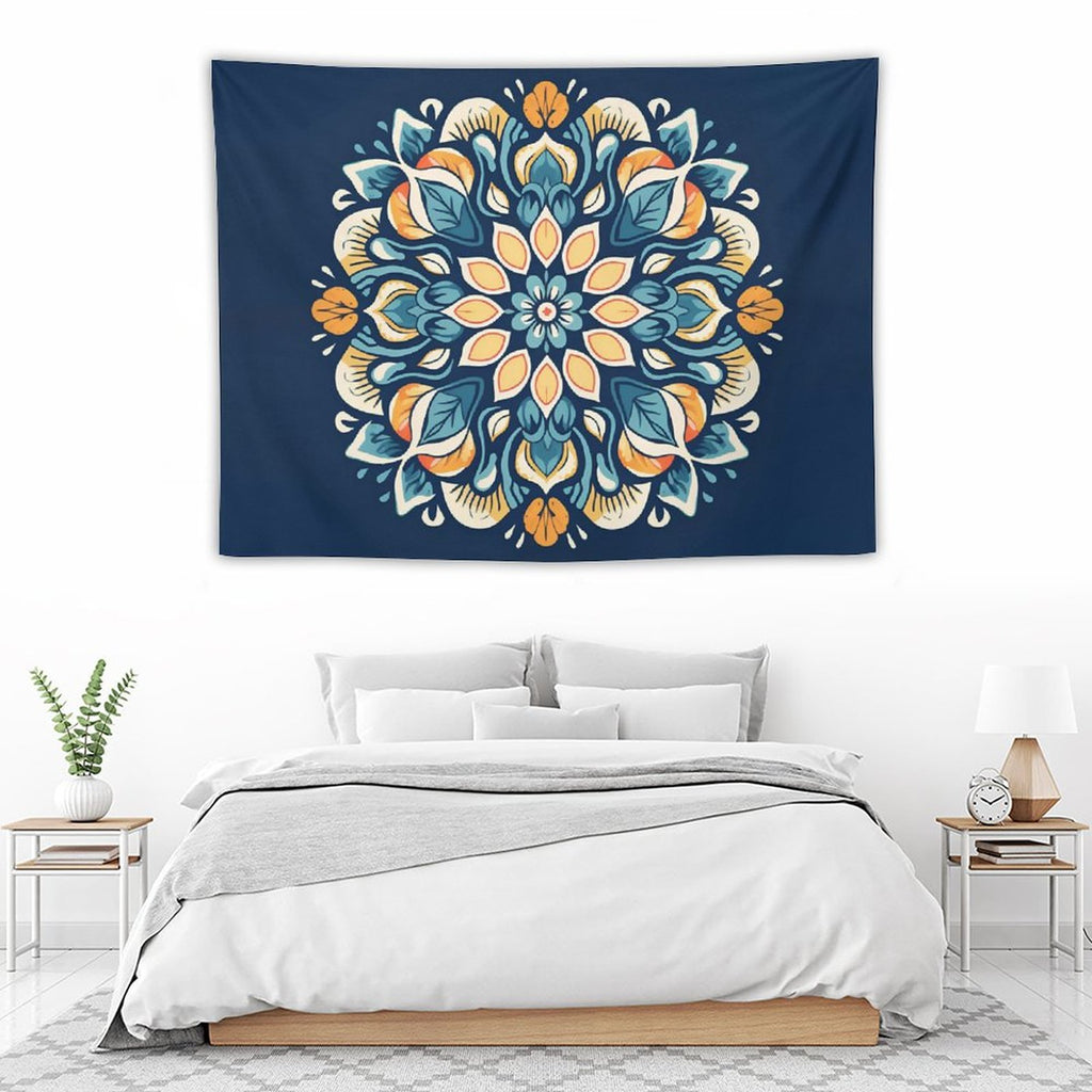 Tapiz de pared de flores
