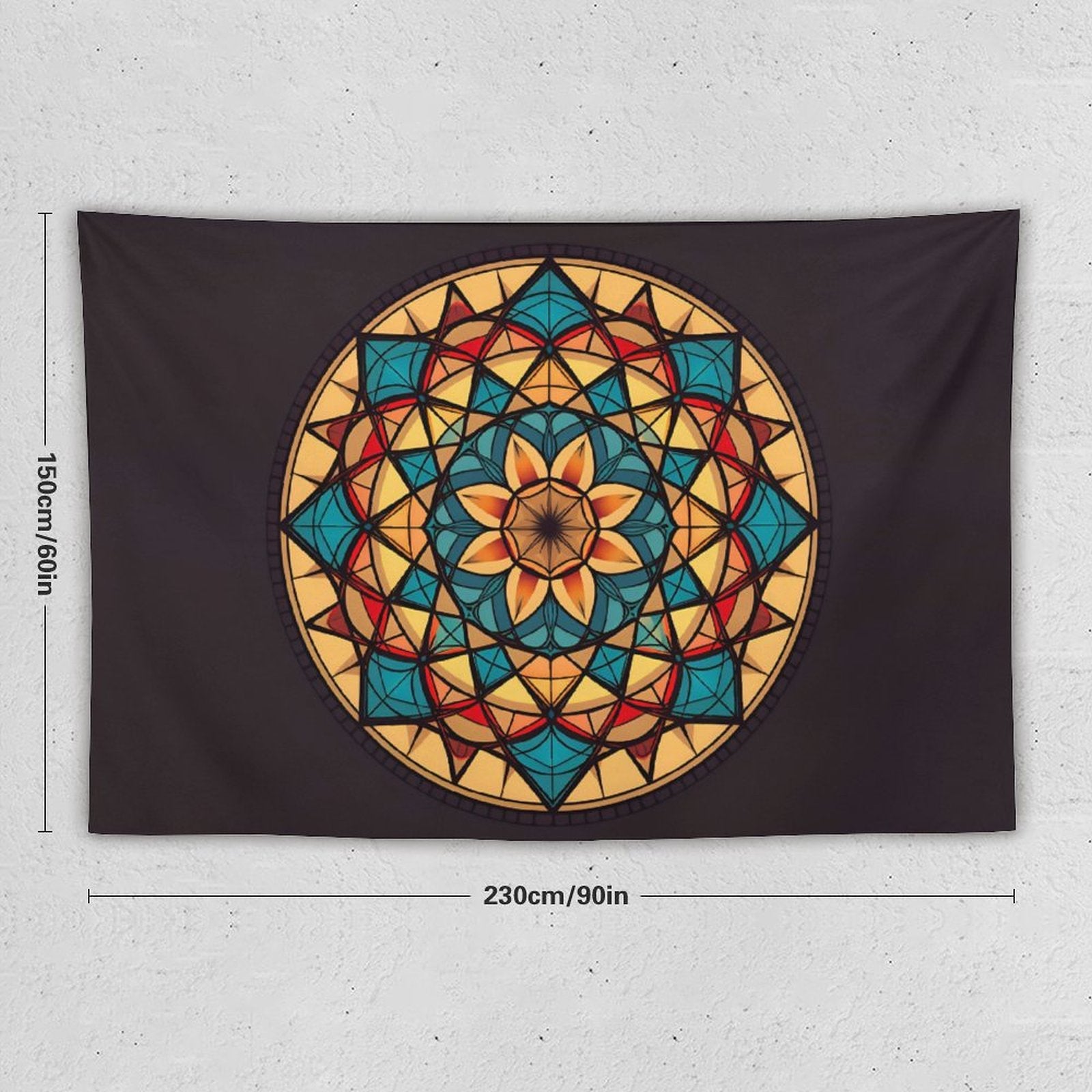 Geometric Wall Tapestry