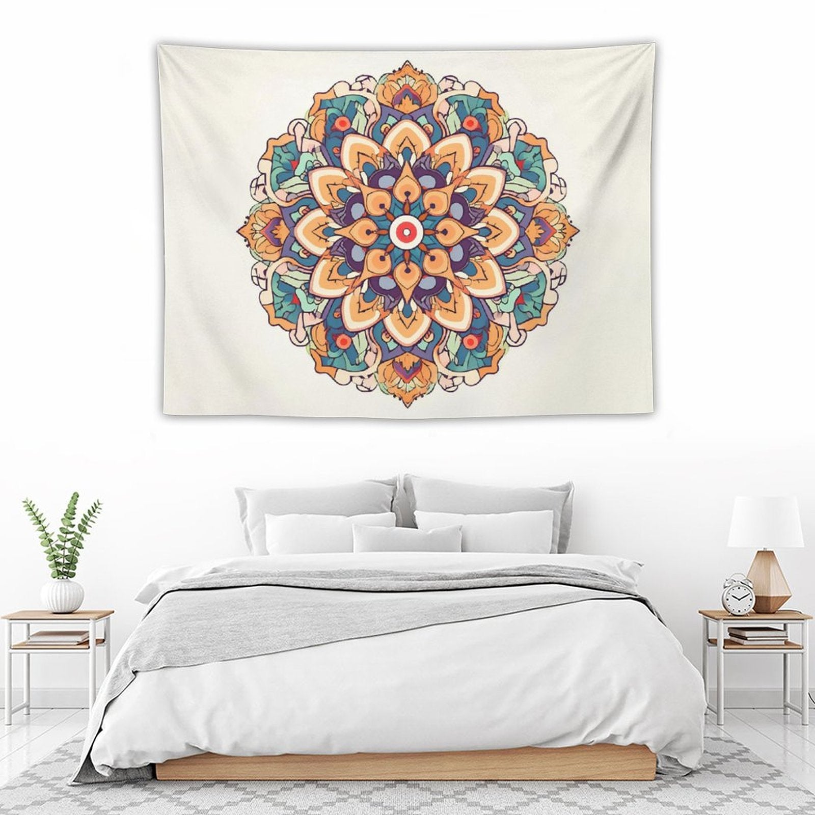 Tapiz de pared de flores