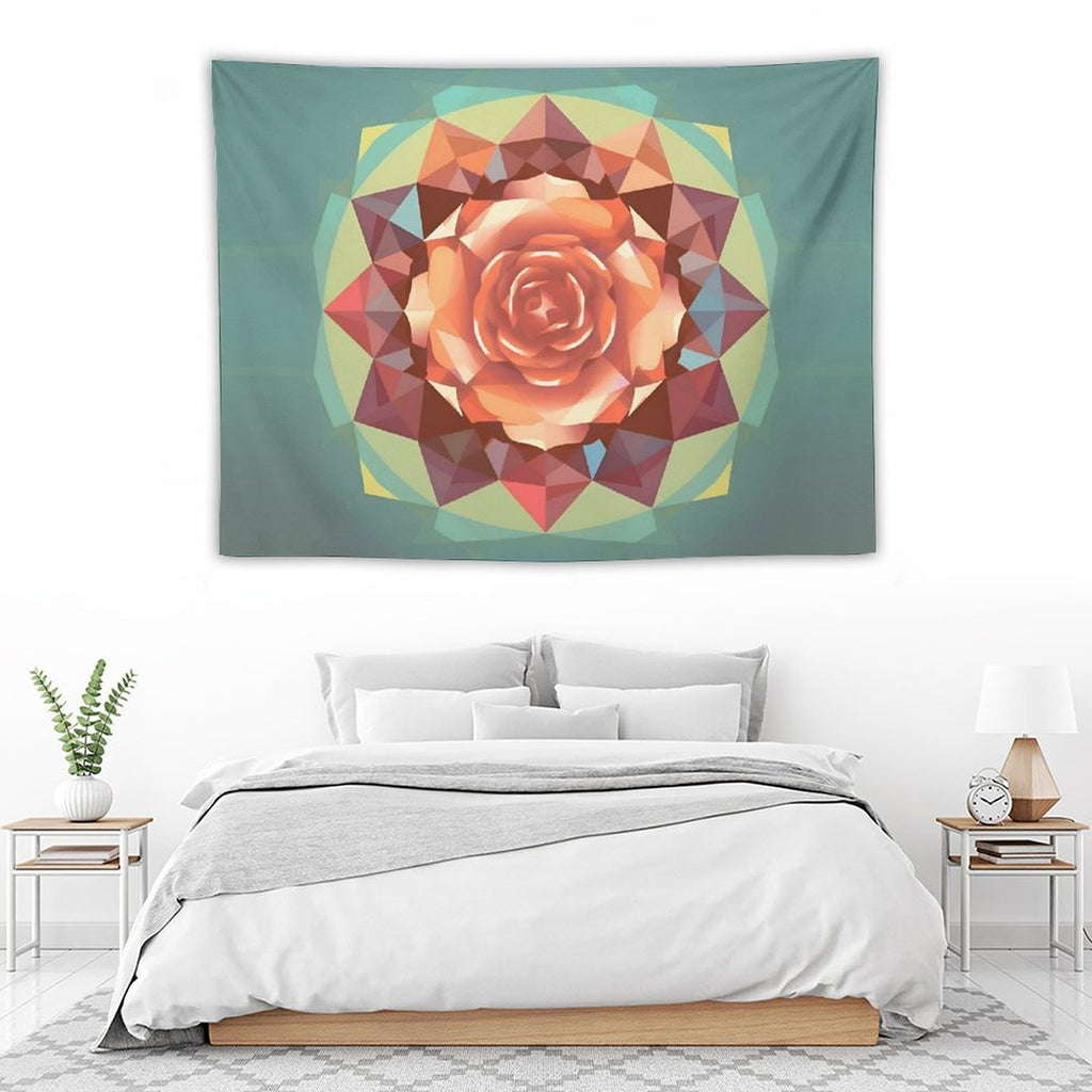 Tapiz de pared de rosas