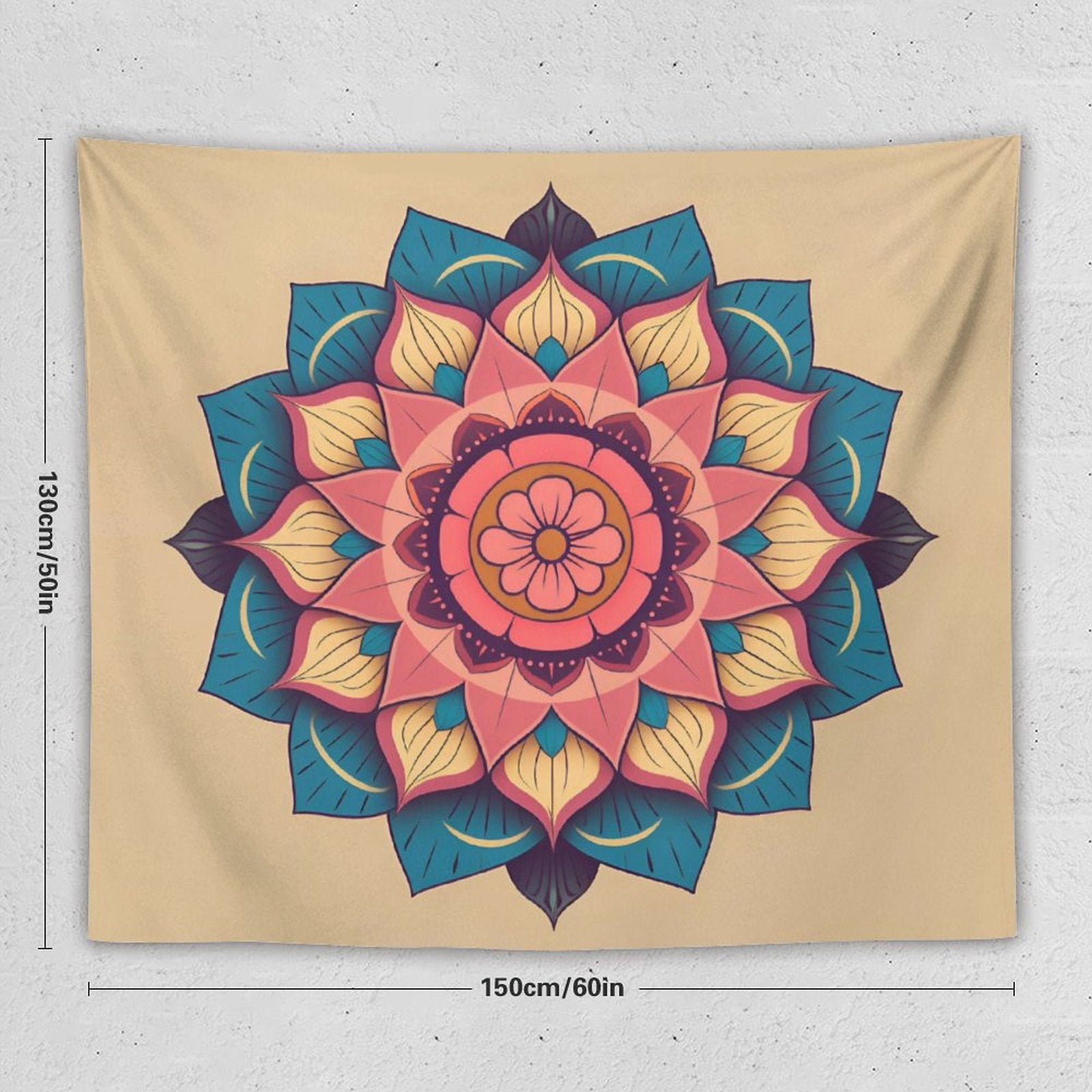 Lotus Wall Tapestry