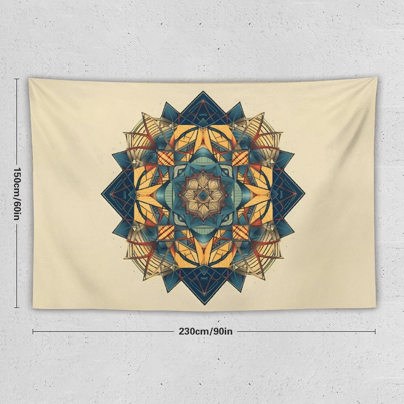 Geometric Wall Tapestry