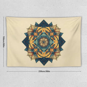 Geometric Wall Tapestry