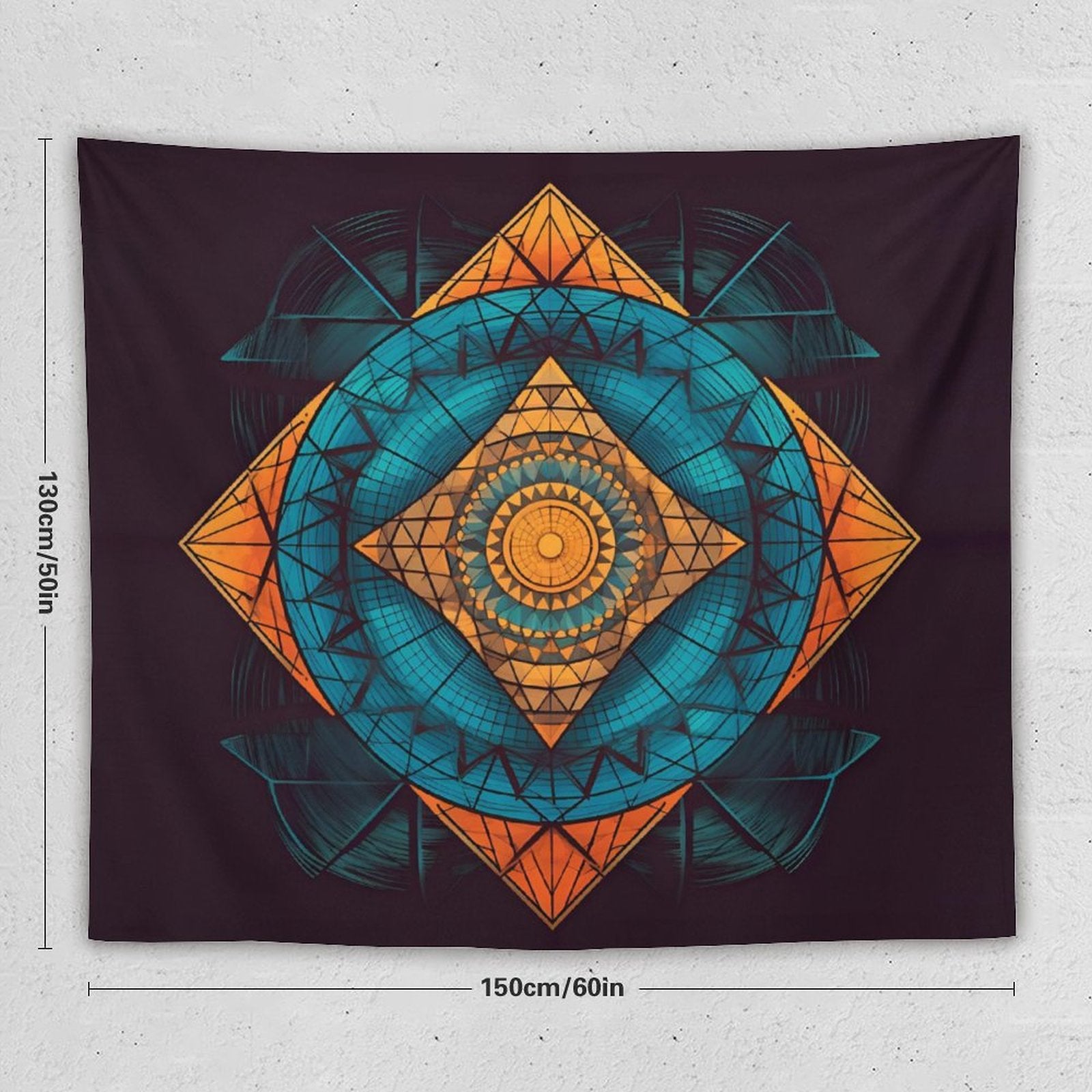 Geometric Wall Tapestry